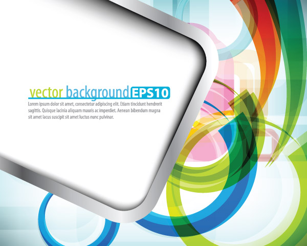 free vector Symphony of dynamic lines of the background vector 5